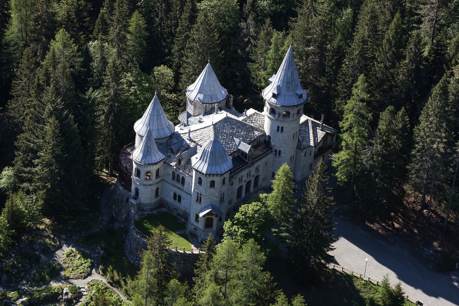 Château Savoie, résidence d'été de la reine Marguerite de Savoie à Gressoney-Saint-Jean  @foto Enrico Romanzi