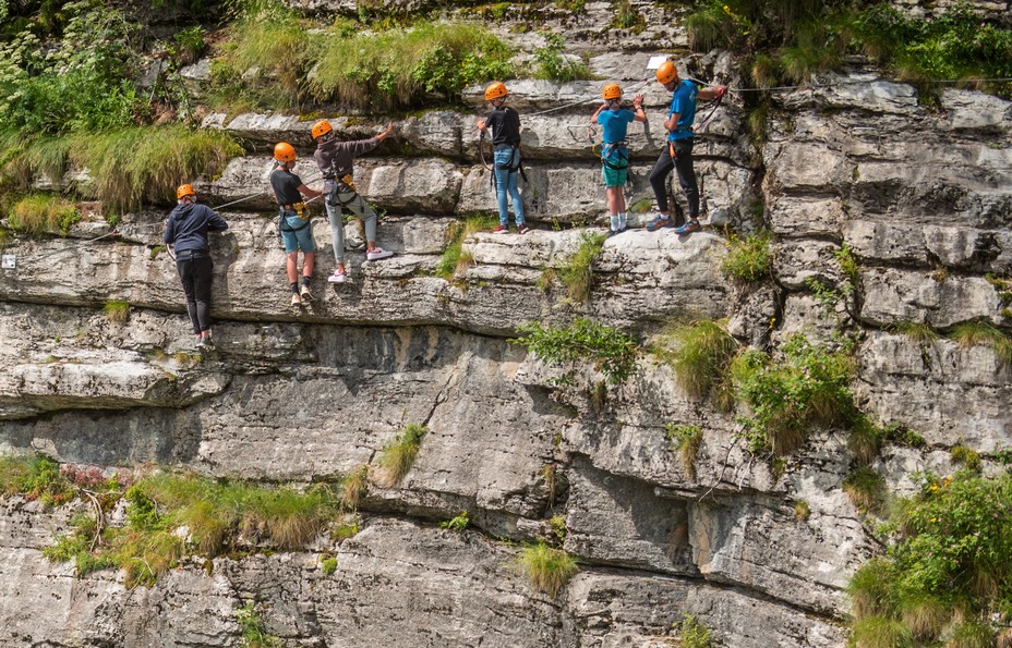 Club Teens Via Ferrata ©Menu Molle Club Teens Via Ferrata ©Menu Molle