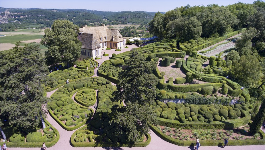 Les jardins de Marqueyssac et leur château @DR Les jardins de Marqueyssac et leur château @DR