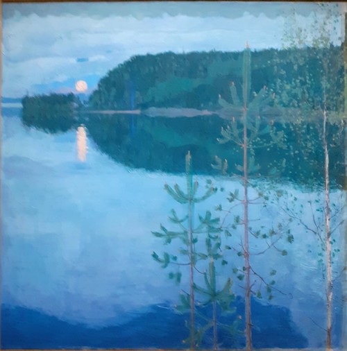 Akseli Gallen-KallelaNuit de printemps, 1914 @C.Gary Akseli Gallen-KallelaNuit de printemps, 1914 @C.Gary