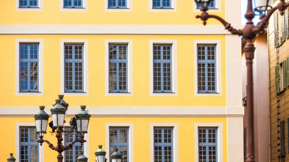 Façade du Palais Saleya (Nice) @ DR Façade du Palais Saleya (Nice) @ DR