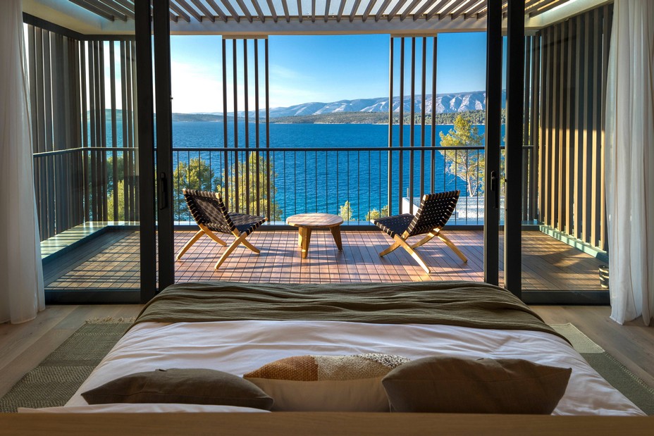 Chambre avec vue sur l'Adriatique ©NikolaRadovani Chambre avec vue sur l'Adriatique ©NikolaRadovani