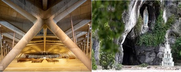 BasiliqueSaint PieX @ Pierre Vincent et Grotte ©P. Vincent-OT Lourdes BasiliqueSaint PieX @ Pierre Vincent et Grotte ©P. Vincent-OT Lourdes