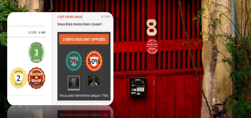 Un chronomètre permet aux utilisateurs d'Iperiago de se lancer, entre eux, des défis : qui pourra débloquer le plus d'étapes en un minimum de temps, et terminer le premier le jeu de piste. L'objectif est bien sûr de s'amuser, mais aussi de réinventer l'exploration des lieux, tout en s'adressant à un public plus jeune, plus familial (Crédit photo www.iperiago.com) Un chronomètre permet aux utilisateurs d'Iperiago de se lancer, entre eux, des défis : qui pourra débloquer le plus d'étapes en un minimum de temps, et terminer le premier le jeu de piste. L'objectif est bien sûr de s'amuser, mais aussi de réinventer l'exploration des lieux, tout en s'adressant à un public plus jeune, plus familial (Crédit photo www.iperiago.com)