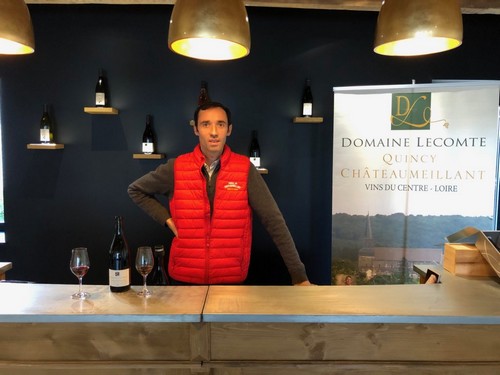 AOC QUINCY : Domaine Lecomte – Nicolas Lecomte @DR AOC QUINCY : Domaine Lecomte – Nicolas Lecomte @DR