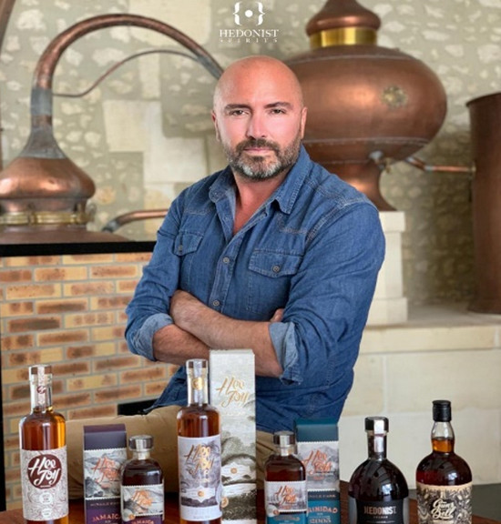 Jean-Marc Larhantec, Fondateur de la Maison Hedonist Spirits @DR Jean-Marc Larhantec, Fondateur de la Maison Hedonist Spirits @DR