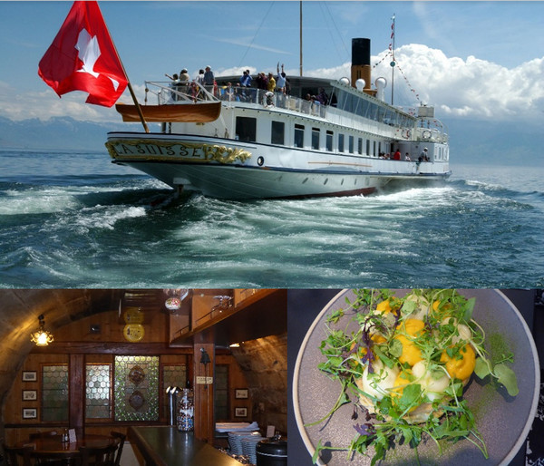 Croisière sur le Lac Léman @ Lausanne-Tourisme ; La Pinte Besson @ C.Gary ; Le Nabi au MBCA .@ C.Gary Croisière sur le Lac Léman @ Lausanne-Tourisme ; La Pinte Besson @ C.Gary ; Le Nabi au MBCA .@ C.Gary