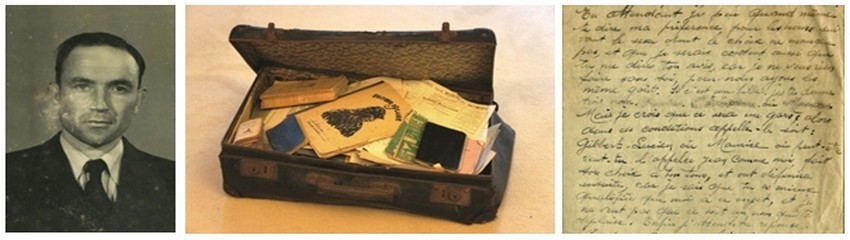 L'auteure Irène Frain sept ans après la disparition de son père fouille le contenu d’une petite valise noire bourrée de lettres et de poèmes qu'il lui avait léguée avant de mourir. (Crédit photo D.R) L'auteure Irène Frain sept ans après la disparition de son père fouille le contenu d’une petite valise noire bourrée de lettres et de poèmes qu'il lui avait léguée avant de mourir. (Crédit photo D.R)