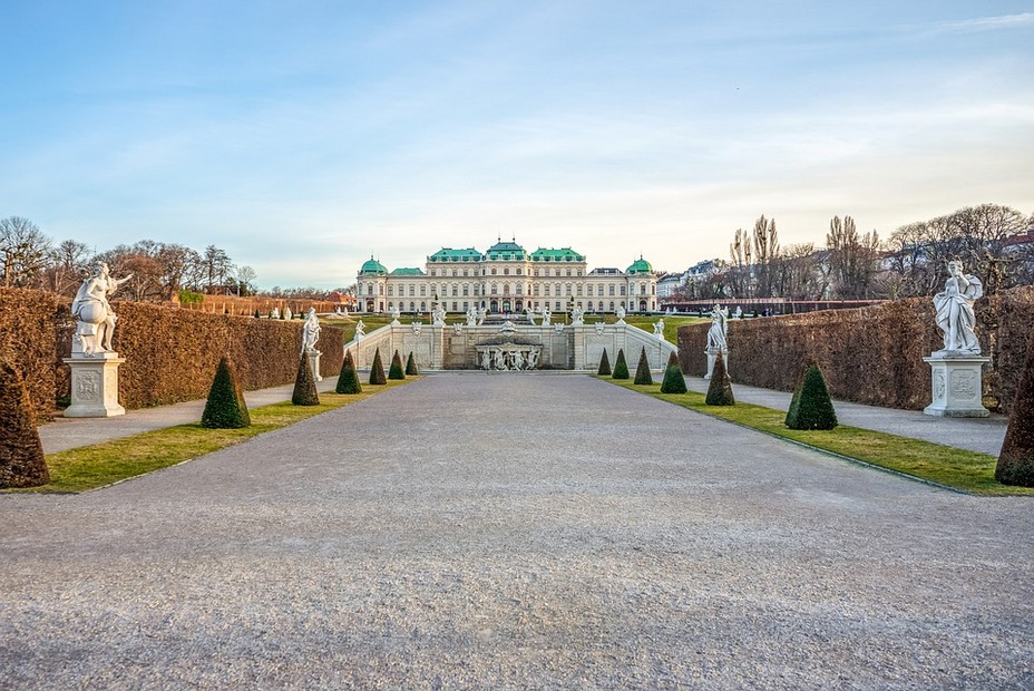 Vienne - Palais du Belvédère @ Pixabay/Lindigomag