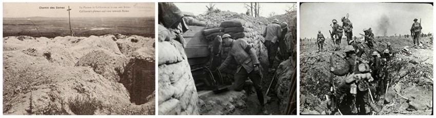 Le 16 avril 1917 à 6 heures du matin, l’offensive a lieu. Le soir même, l’échec est retentissant, les morts se comptent par centaines (© archives DR)