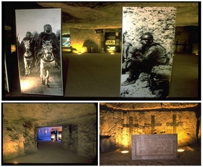La Caverne du Dragon, une ancienne carrière de pierres devenue allemande en janvier 1915, est aujourd'hui un lieu de mémoire visité par de nombreux touristes. (© JP.Gilson) La Caverne du Dragon, une ancienne carrière de pierres devenue allemande en janvier 1915, est aujourd'hui un lieu de mémoire visité par de nombreux touristes. (© JP.Gilson)