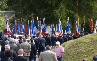les Terre-Neuviens célèbrent aussi l’engagement de leur régiment au Mémorial de Beaumont-Hamel dans la Somme (© Catherine Gary)
