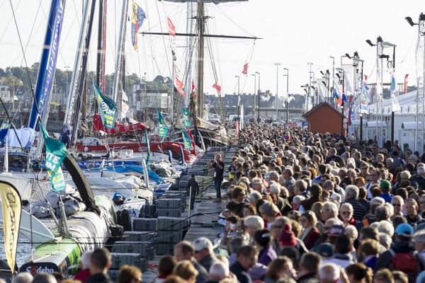 Départ 6 novembre 2022 de la 12ème édition de la Route du Rhum. @Alexis Courcoux