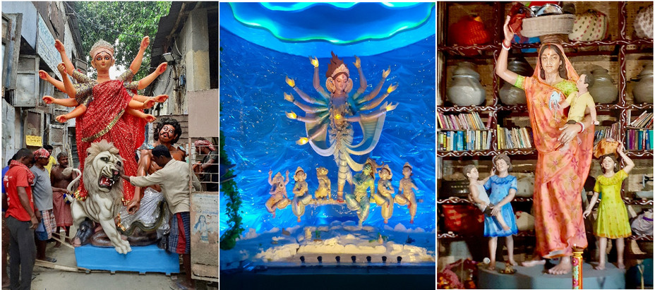 Durga Puja à Calcutta, une fête fastueuse