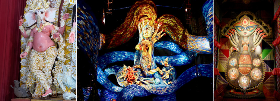 Durga Puja à Calcutta, une fête fastueuse