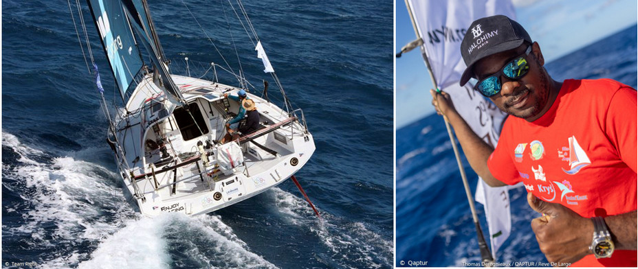 Sacha Daunar (Bateau Cit’Hôtel-Région Guadeloupe, 32 ans et engagé en IMOCA), Rodolphe Sepho @ DR RDR 2022 Sacha Daunar (Bateau Cit’Hôtel-Région Guadeloupe, 32 ans et engagé en IMOCA), Rodolphe Sepho @ DR RDR 2022