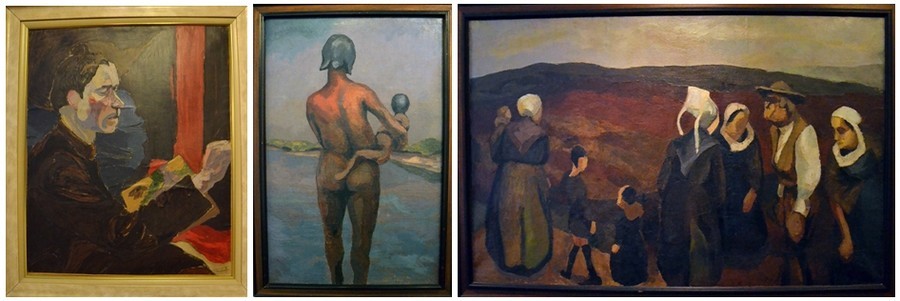 Maurice Le Scouëzec peint sans relâche et avec passion la bohème des artistes, l’humanité des braves gens, la visite des filles à l’hôpital Broca ou les déclassées de la société (Crédit Photo David Raynal) Maurice Le Scouëzec peint sans relâche et avec passion la bohème des artistes, l’humanité des braves gens, la visite des filles à l’hôpital Broca ou les déclassées de la société (Crédit Photo David Raynal)