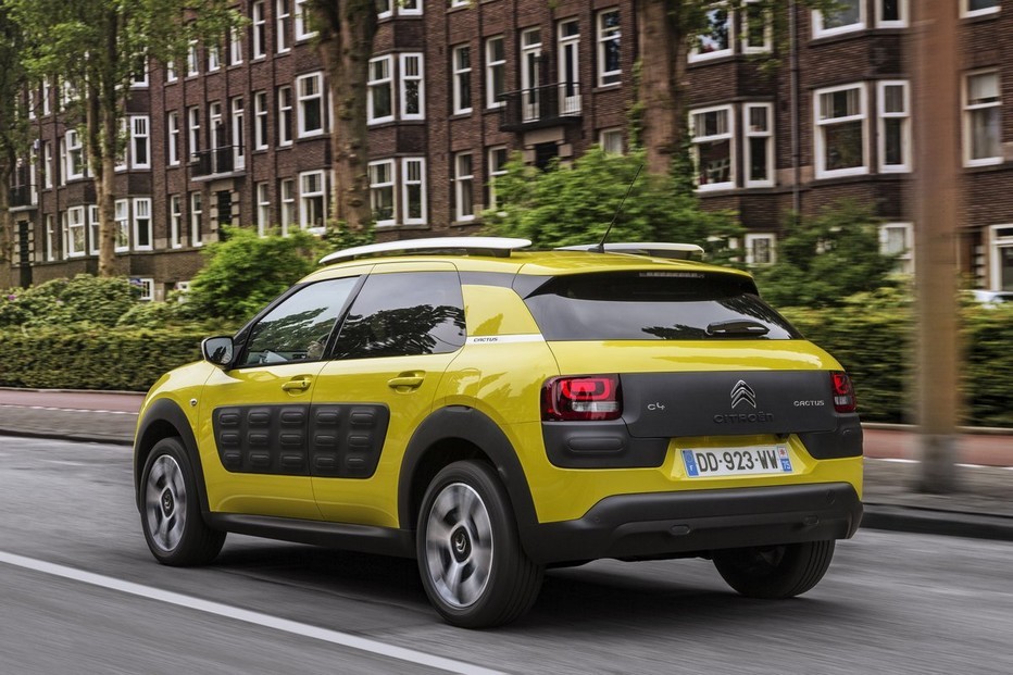 La face arrière du C4 Cactus du constructeur Citroën ne manque pas de style (Crédit photo DR) La face arrière du C4 Cactus du constructeur Citroën ne manque pas de style (Crédit photo DR)