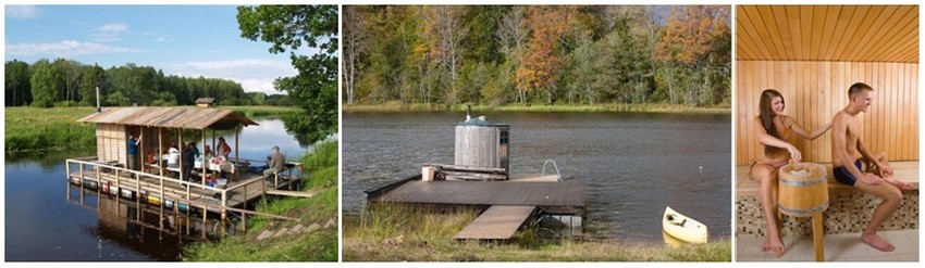 Il existe également des saunas sur des barques qui circulent sur les rivières ou les lacs et qui offrent la possibilité de se baigner dans l’eau après en avoir profité (Crédit photos DR)