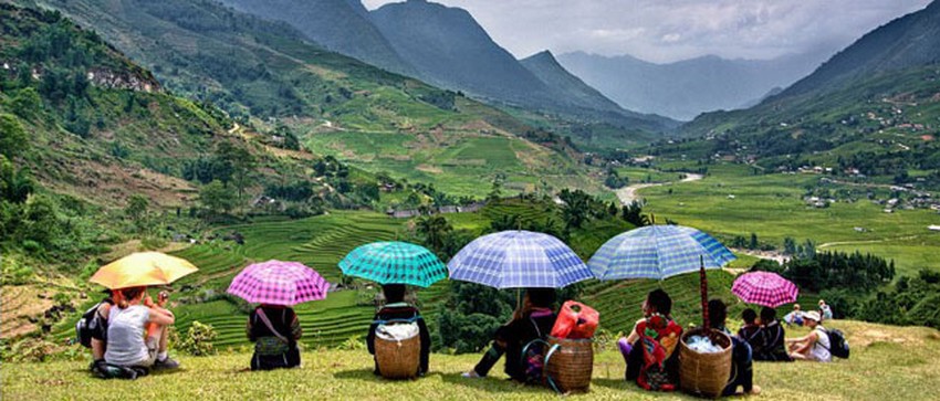 Dernier regard sur les montagnes de Sapa avant de repartir vers Hué (Crédit photo DR)