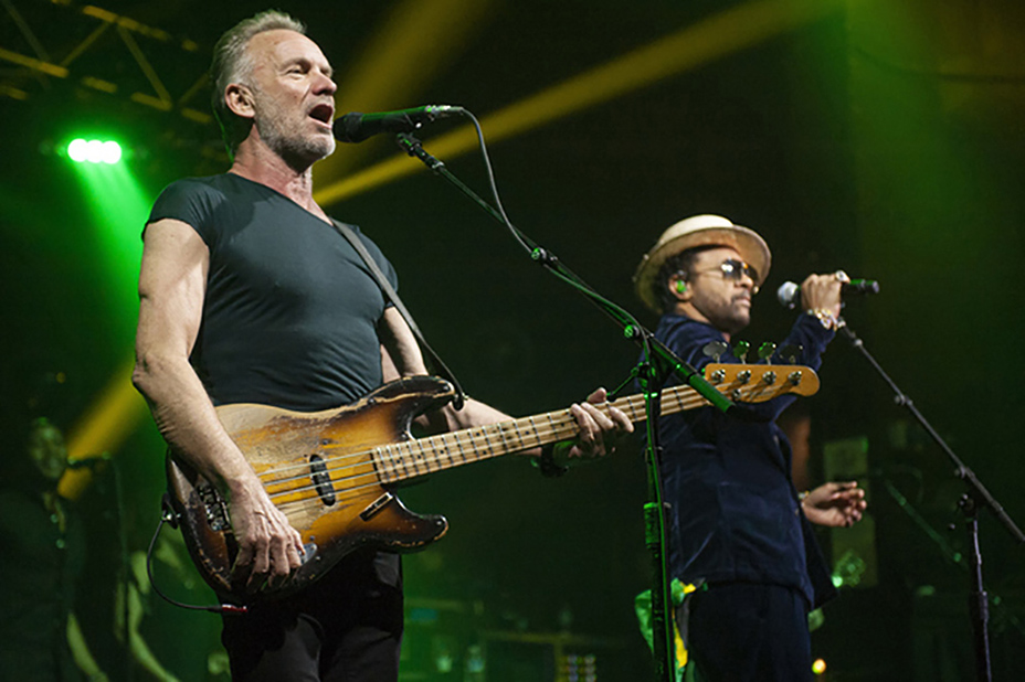 Sting invité au festival de jazz de Sainte-Lucie