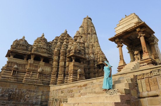 Khajuraho, temple Kandariya Mahadeva (Crédit photo Fabrice Dimier)