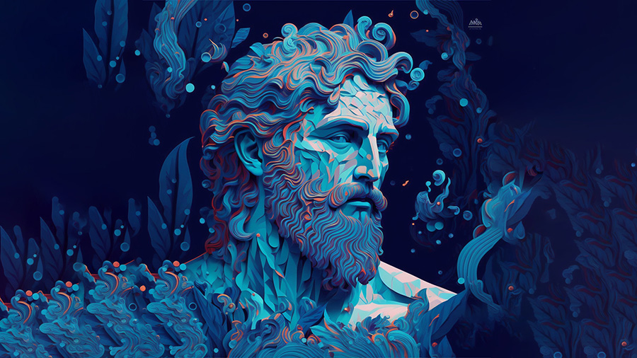 Neptune, dieu de l'océan ©Edeis Odyssée Sonore Imki Etienne Mineur. Neptune, dieu de l'océan ©Edeis Odyssée Sonore Imki Etienne Mineur.