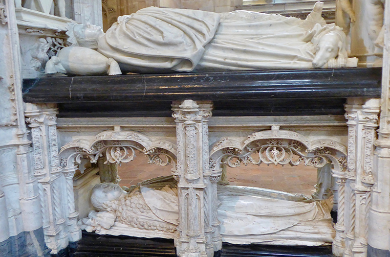 Double mausolée de Margeurite d'Autriche @ Catherine Gary. Double mausolée de Margeurite d'Autriche @ Catherine Gary.