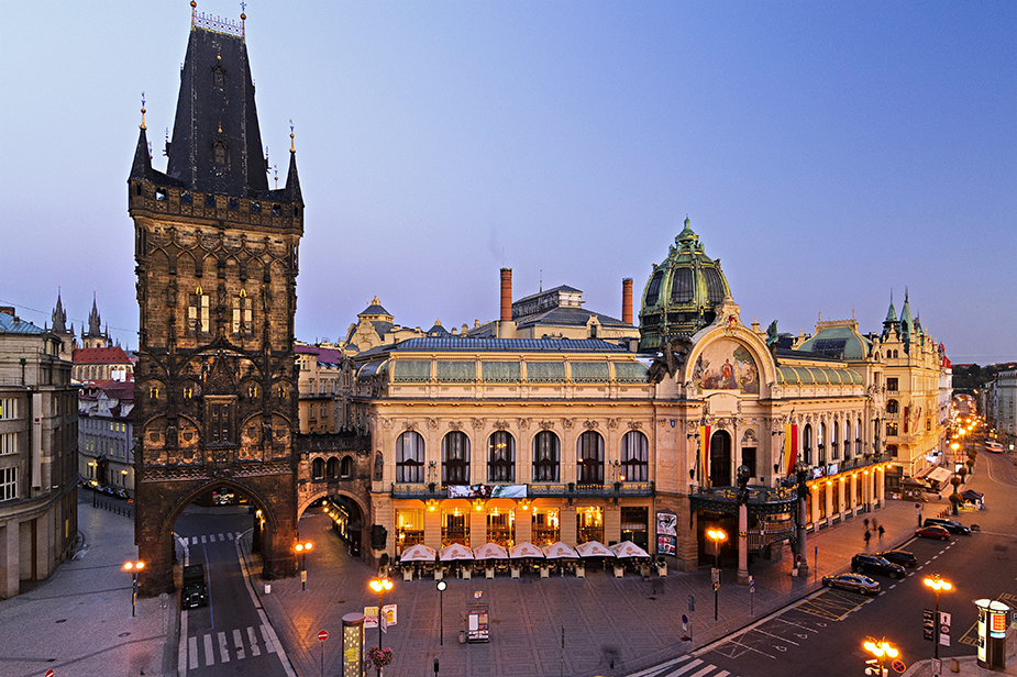 Art Nouveau maison municipale @Pavel Hroch CzechTourism