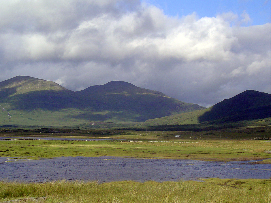 Trossachs, loc Earn, montagne Sron Mor @ André Degon