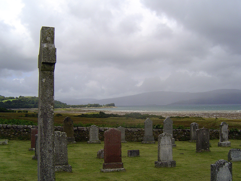 Ile de Mull, cimetière @ André Degon