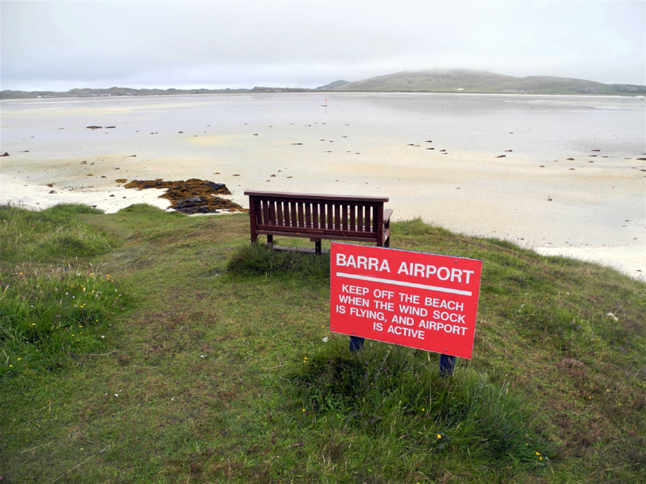 L'Île de Barra, la plage pour aéroport @ Claude Vautrin