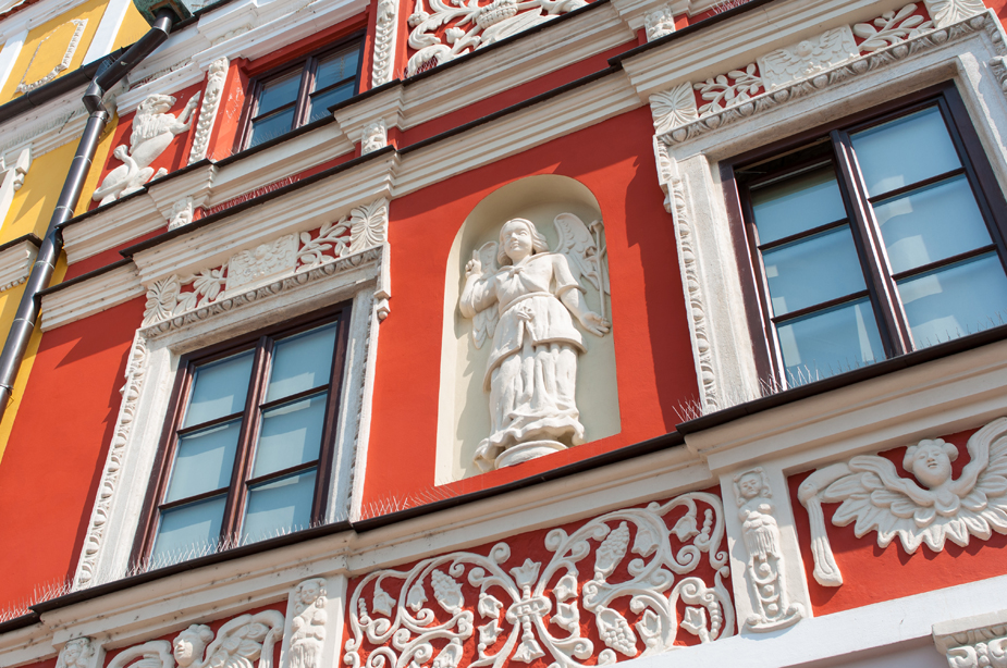 Détail d'une maison arménienne à Zamosk ©Le bureau dun maire-marketing de la ville de Lublin Détail d'une maison arménienne à Zamosk ©Le bureau dun maire-marketing de la ville de Lublin