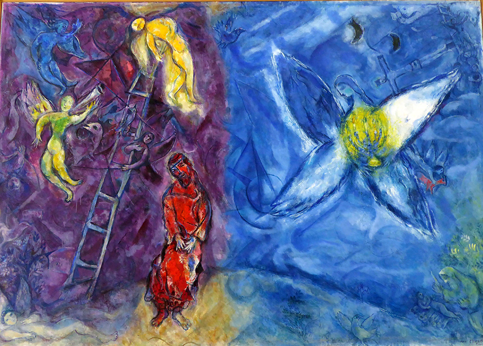 Musée national Chagall Le Songe de Jacob 1960-1966 © Catherine Gary Musée national Chagall Le Songe de Jacob 1960-1966 © Catherine Gary