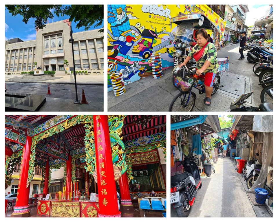 Photo 1 (droite) l’imposant édifice de la poste centrale. Lors de leur l’implantation près du port, les artisans et marchands chinois se sont spécialisés dans la fabrication de pièces détachées pour les bateaux, ancres, chaines, moteurs, gouvernails @ David Raynal Photo 1 (droite) l’imposant édifice de la poste centrale. Lors de leur l’implantation près du port, les artisans et marchands chinois se sont spécialisés dans la fabrication de pièces détachées pour les bateaux, ancres, chaines, moteurs, gouvernails @ David Raynal