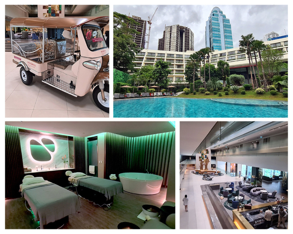 Le Movenpick BDMS Wellness Resort Bangkok est situé à 350 mètres du centre commercial Central Embassy et de la station de métro aérien Phloen Chit @ David Raynal Le Movenpick BDMS Wellness Resort Bangkok est situé à 350 mètres du centre commercial Central Embassy et de la station de métro aérien Phloen Chit @ David Raynal
