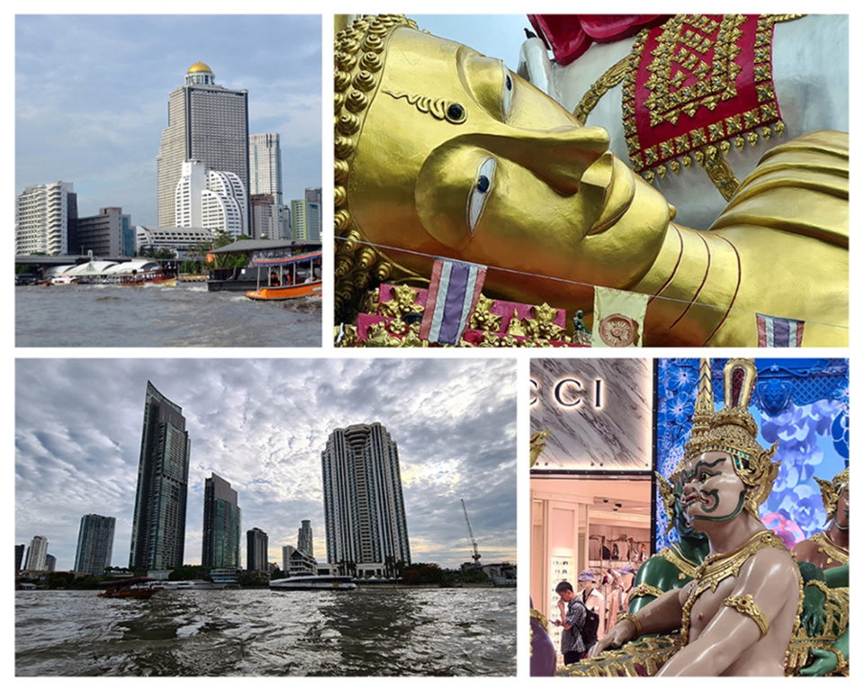 La compagnie nationale THAI Airways Intl propose quotidiennement un vol sans escale de Paris à Bangkok @ David Raynal La compagnie nationale THAI Airways Intl propose quotidiennement un vol sans escale de Paris à Bangkok @ David Raynal