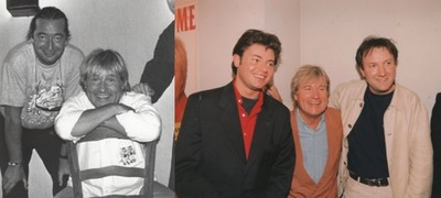 De gauche à droite : Jean-Pierre était le bassiste attitré de son frère Claude; Un retour en Lorraine aux côtés également de l’animateur de RTL Jean-Luc Bertrand.(Collection personnelle d'Annette Dhôtel épouse de C. Jérôme) De gauche à droite : Jean-Pierre était le bassiste attitré de son frère Claude; Un retour en Lorraine aux côtés également de l’animateur de RTL Jean-Luc Bertrand.(Collection personnelle d'Annette Dhôtel épouse de C. Jérôme)