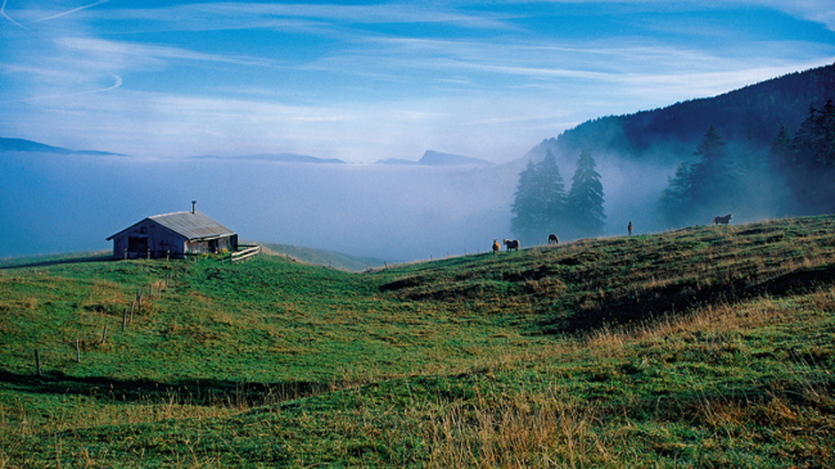 Paysage du Jura Suisse @ Roland Gerth.