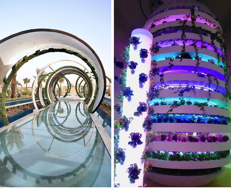 1/ Expo Doha 2023. Proposition d'un exposant 2/Expo Doha 2023 Cultures en verticalité © OTQatar, Catherine Gary.