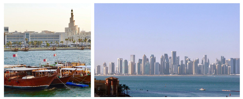 1/ Le monde ancien et le nouveau. 2/Vue sur la Skyline © Catherine Gary. 1/ Le monde ancien et le nouveau. 2/Vue sur la Skyline © Catherine Gary.