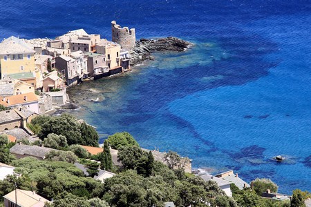 Vue sur Erbalunga (Corse) - ( Crédit photo David Raynal)