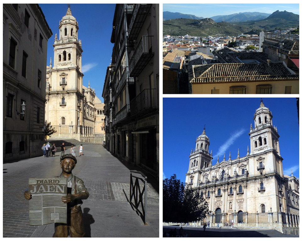Jaén cathédrale, Château Santa-Catalina, vieille ville…@ Claude Vautrin Jaén cathédrale, Château Santa-Catalina, vieille ville…@ Claude Vautrin