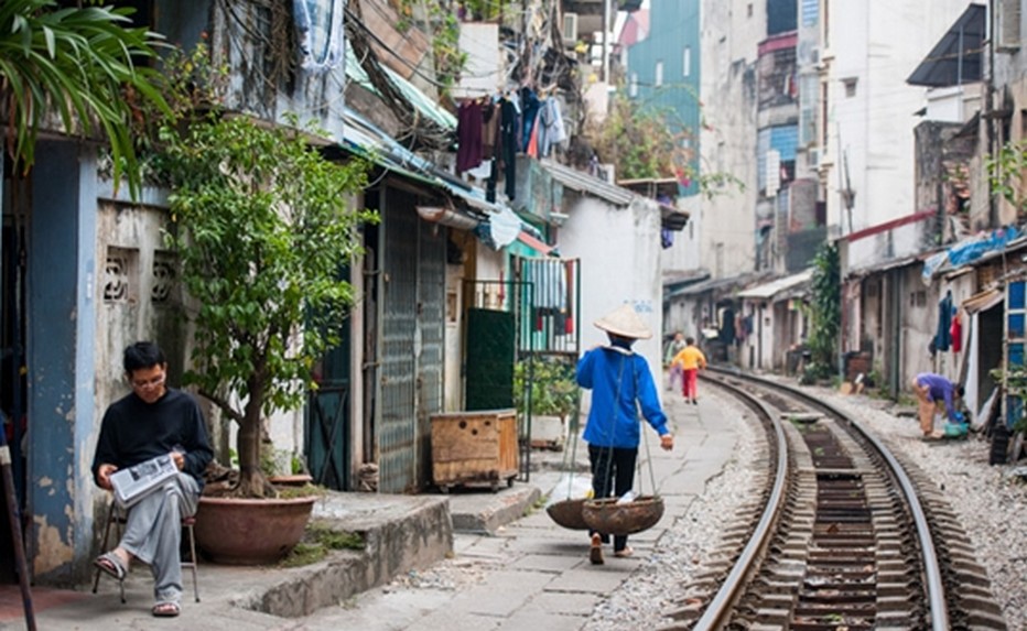 Scène d'une journée ordinaire dans un quartier populaire du nord Viêt Nam  (Crédit photo le Viêt Nam authentique)