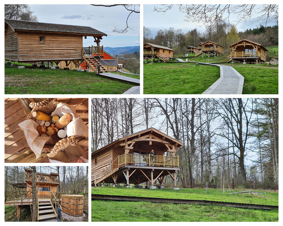 Situé à Saint-Nabord, le Domaine de Ribeaugoutte est un hébergement de dix chalets et maisonnettes en bois récemment rénové, à 30 km de la gare d'Épinal et à 31 km du lac de Gérardmer @ David Raynal - Droits Réservés Situé à Saint-Nabord, le Domaine de Ribeaugoutte est un hébergement de dix chalets et maisonnettes en bois récemment rénové, à 30 km de la gare d'Épinal et à 31 km du lac de Gérardmer @ David Raynal - Droits Réservés