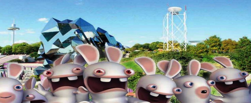 Elue Meilleure attraction au Monde en 2014 par la TEA (Themed Entertainement Association), les Lapins crétins (© Futuroscope JL.Audy) Elue Meilleure attraction au Monde en 2014 par la TEA (Themed Entertainement Association), les Lapins crétins (© Futuroscope JL.Audy)