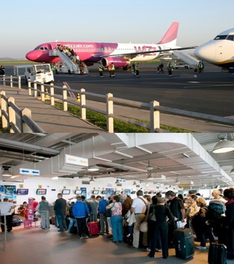 Aujourd’hui, toute l’Europe connaît Beauvais par son aéroport beaucoup plus que par sa cathédrale… L’appellation « Paris-Beauvais » a été indispensable au lancement des liaisons régulières low-cost.(© DR) Aujourd’hui, toute l’Europe connaît Beauvais par son aéroport beaucoup plus que par sa cathédrale… L’appellation « Paris-Beauvais » a été indispensable au lancement des liaisons régulières low-cost.(© DR)