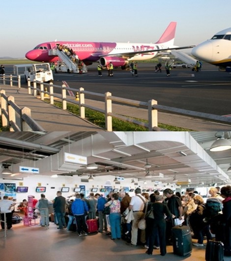 Aujourd’hui, toute l’Europe connaît Beauvais par son aéroport beaucoup plus que par sa cathédrale… L’appellation « Paris-Beauvais » a été indispensable au lancement des liaisons régulières low-cost.(© DR)