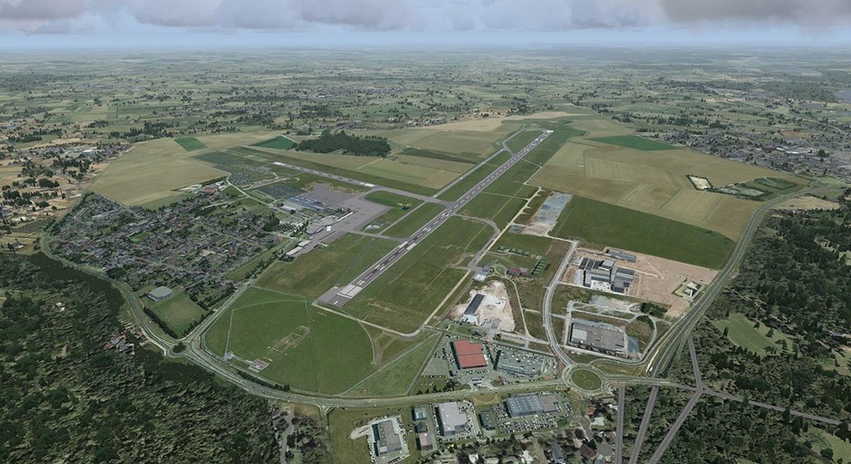 L'aéroport de Beauvais-Tillé, également dénommé commercialement Aéroport de Paris Beauvais, est un aéroport civil français, situé sur la commune de Tillé, à 2 km au nord-est de Beauvais et à environ 80 km de Paris.( © James Mitchell)