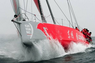 Dongfeng Race Team (CHN) skippé par Charles Caudrelier  ( ©  DR)